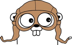 Golang's goofy gopher mascot
